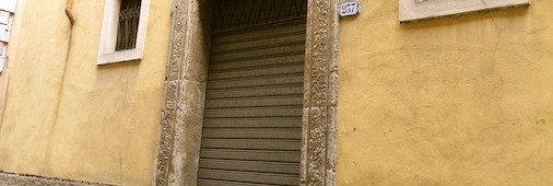 Rieti, via garibaldi. Probabile sede della Sinagoga